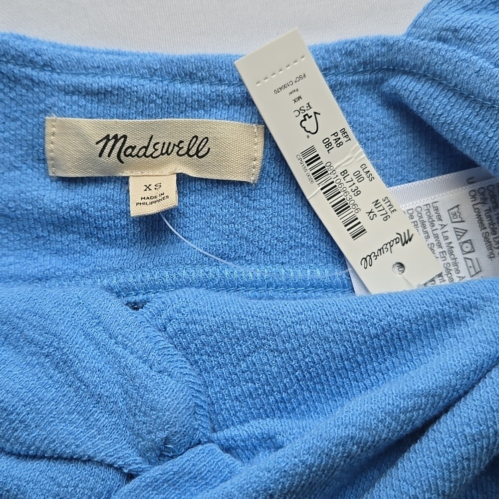 Blue Women's Top - Picture 2 of 3